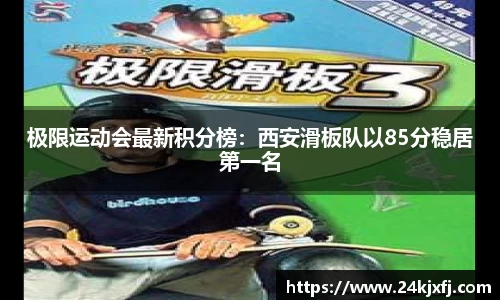 极限运动会最新积分榜：西安滑板队以85分稳居第一名